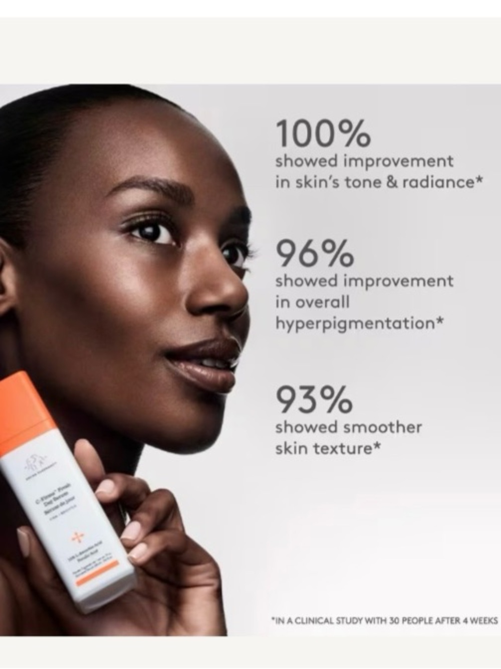 Drunk Elephant C‑Firma Fresh Day Serum — White with Orange Accent
